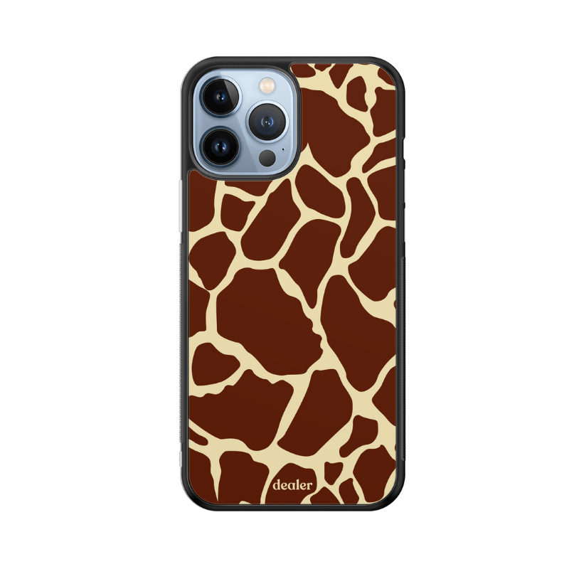 Coque en silicone Girafe pour iPhone