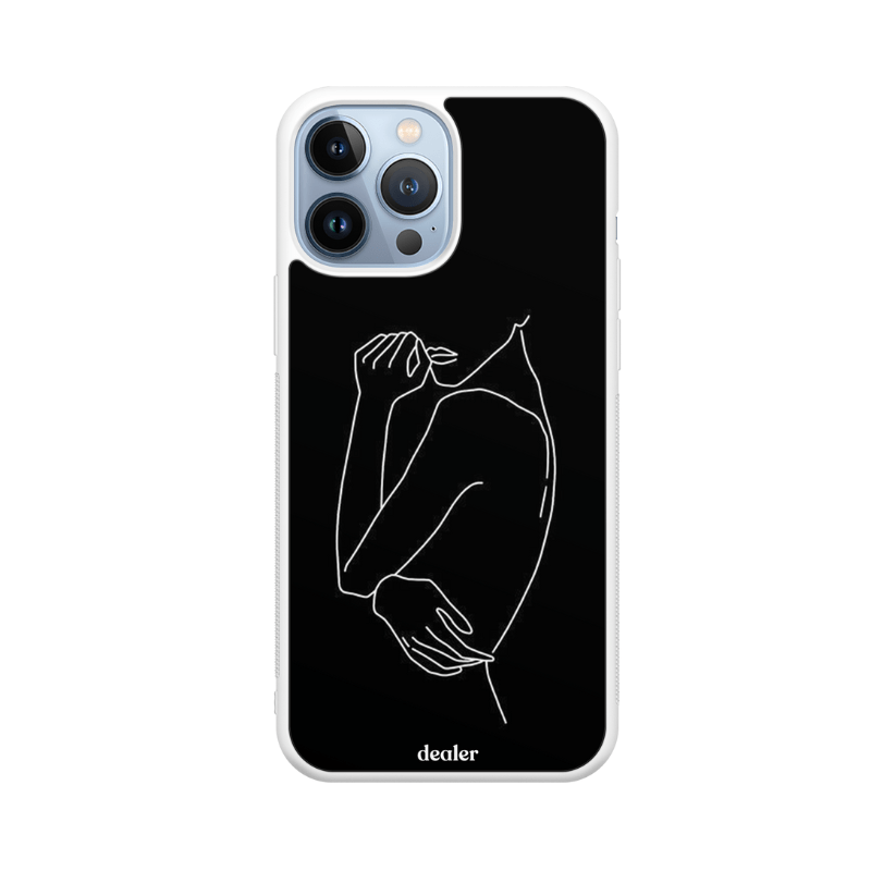 Coque en silicone Léonor pour iPhone