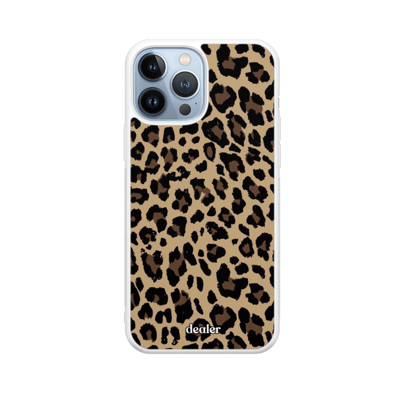 Coque en silicone Léopard pour iPhone