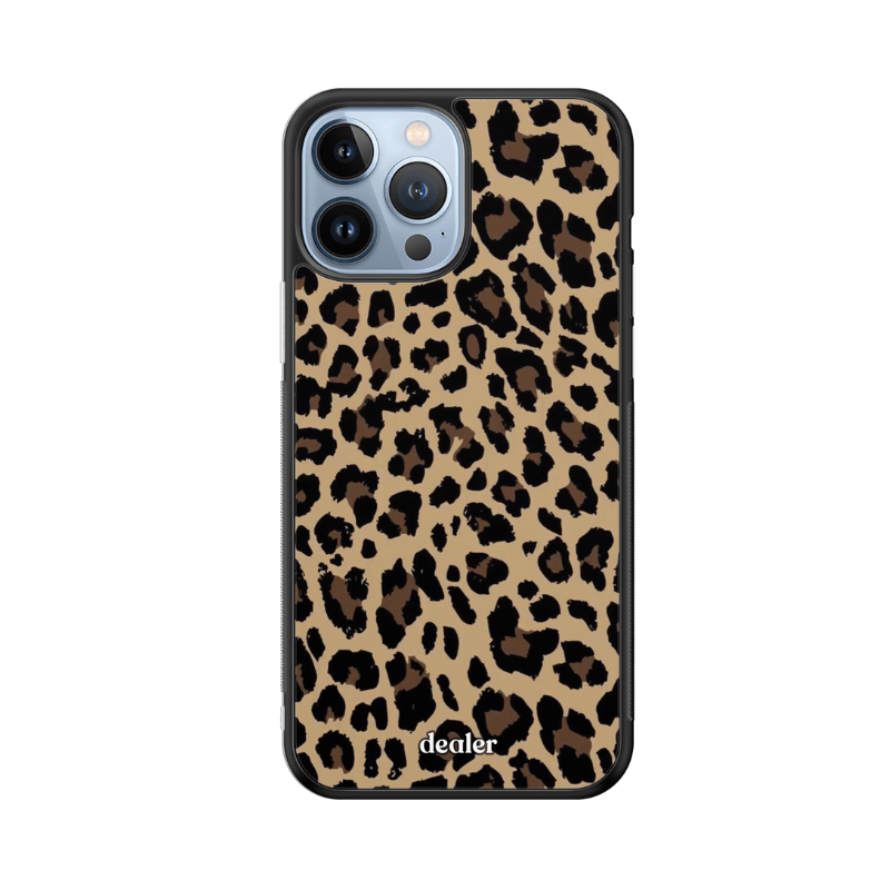 Coque en silicone Léopard pour iPhone