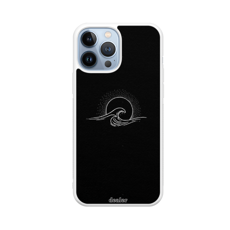 Coque en silicone Sea pour iPhone