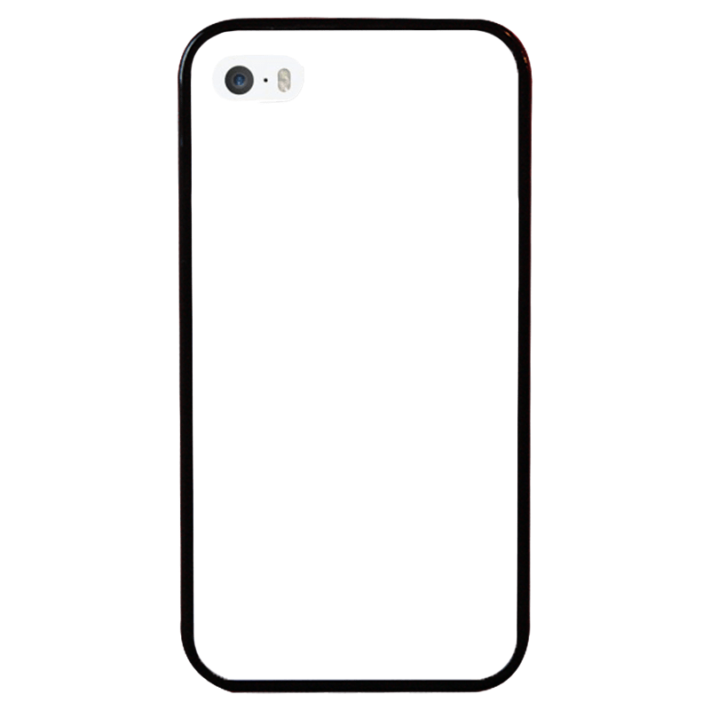 Dealer De Coque Coque personnalisée Contour Noir Coque personnalisée iPhone 5C en silicone