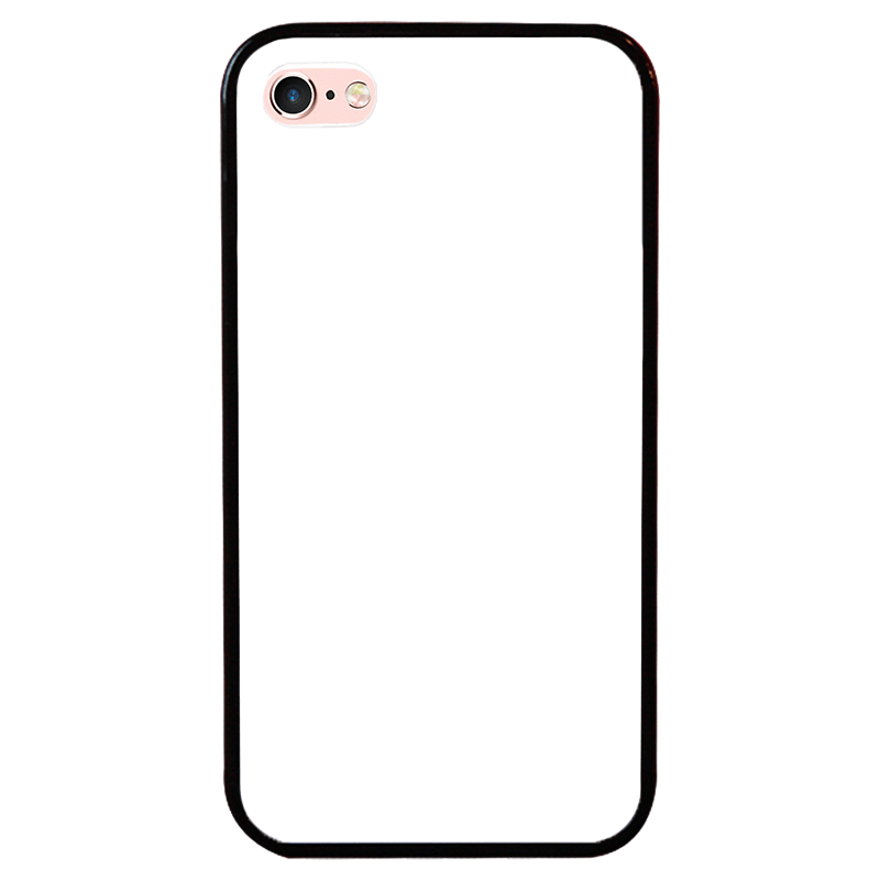 Dealer De Coque Coque personnalisée Contour Noir Coque personnalisée iPhone 6 Plus en silicone